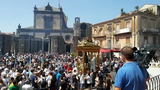 Adrano vigilia festa patronale di San Nicolò Politi mercoledi 2 agosto 2017