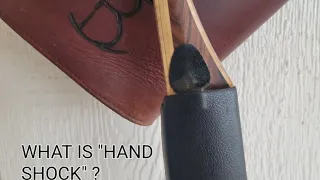 What is "Hand Shock" ?
