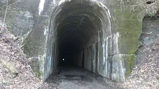 Koontz Railroad Tunnel, Gauley River, Fayette County, West Virginia