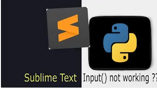 Sublime Text Input not working - fix