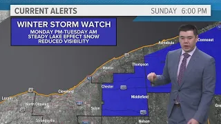 Cleveland Weather: Wintery conditions ahead