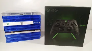 Видеоигры на полку. PS4 #35 + Геймпад Microsoft Xbox 20th Anniversary