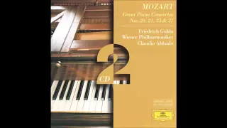Friedrich Gulda, Claudio Abbado, Wiener Philharmoniker - Mozart  Piano Concerto No 20 & 21