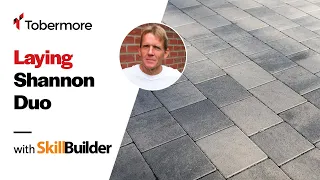 How to lay Tobermore 'Duo' size paving