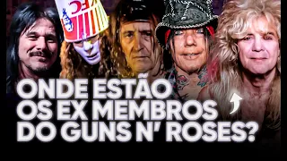 GUNS N ' ROSES: ONDE ESTÃO TODOS OS EX MEMBROS DA BANDA HOJE EM DIA E O QUE ELES ESTÃO FAZENDO?