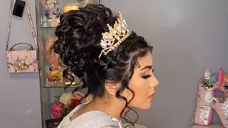 Peinado para Quinceañera ✨ | Tutorial de Peinado Pasó a Paso | Rosita Rodriguez