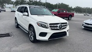 2017 Mercedes-Benz GLS 550 SUV White