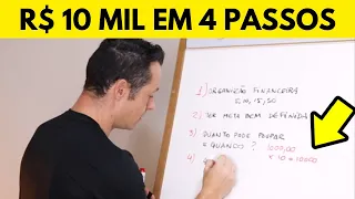 4 PASSOS PRÁTICOS PRA JUNTAR 10 MIL REAIS! (O passo 4 é o mais difícil)