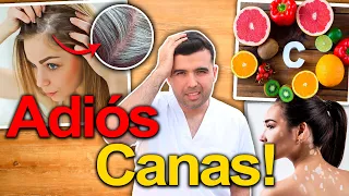 REVIERTE LAS CANAS - Por Qué Aparecen Pelos Blancos, Causas y Soluciones AVANZADAS de Cabello Blanco