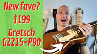 New favorite BUDGET guitar? Gretsch G2215-P90 Streamliner Junior Jet Club review & demo