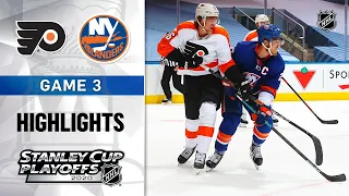 NHL Highlights | Second Round, Gm3: Flyers @ Islanders - Aug. 29, 2020