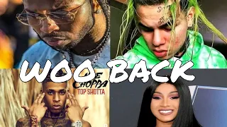 POP SMOKE - WOO BACK ft 6ix 9ine, NLE Choppa & Cardi B