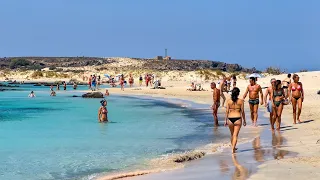 Elafonisi beach Crete Chania Greece