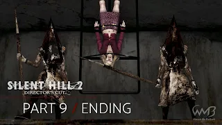 Silent Hill 2 - Final Boss Mary / Two Pyramid Heads / Rebirth Ending - Walkthrough Part 9 (Hard)