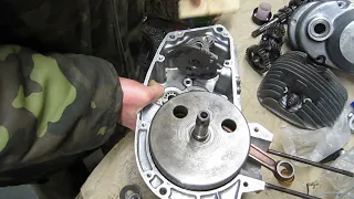 Капитальный ремонт двигателя Минск 74 года. 2часть.