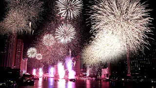 New Year 2021 Fireworks Bangkok at ICONSIAM Thailand