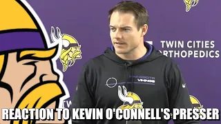 Reaction to Kevin O'Connell's Press Conference