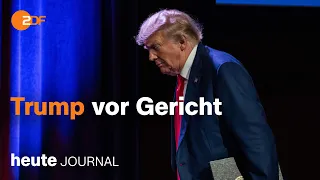 heute journal vom 03.08.2023 Trump vor Gericht, WM-Aus für DFB-Frauen, Getreideernte (english)