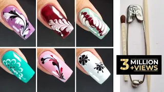 Easy Nailart within 2 minutes || Nailart at Home #nailart #naildesign #nailtutorial