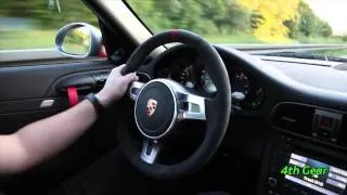 PORSCHE 911 GT3 RS 4.0 On the German Autobahn 295 kmh