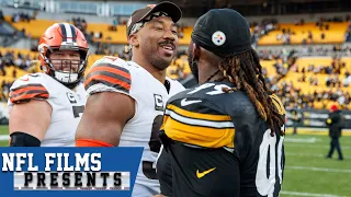 Coaches and Players Wired for Sound  "You give me more hugs than my girlfriend" | NFL Films Presents