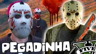 GTA V PEGADINHA - O ATAQUE SURPRESA DO JASON SEXTA FEIRA 13