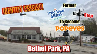 IDENTITY CRISIS!!! This Abandoned Long John's & Game Stop Is To Become Popeye's?!