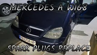 Mercedes-Benz A W168 - Spark plugs replacement / Смяна на свещи