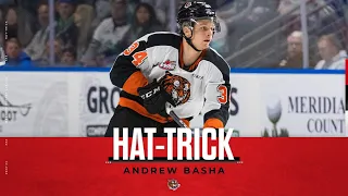 WHL Hat-Tricks — Andrew Basha