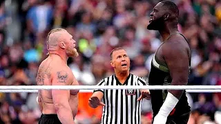 Brock Lesnar vs Omos - Wwe WrestleMania 39 2023 | Full Match