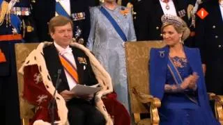 Toespraak Willem-Alexander bij inhuldiging