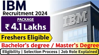 IBM Recruitment 2024 | Job Vacancy 2024 | Job Vacancy 2023| IBM Biggest Off campus Drive | IBM jobs