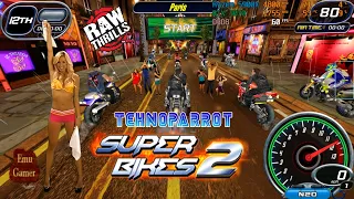 Super Bike 2 Raw Thrills - Full PlayThrough 19  tracks (TEKNOPARROT)