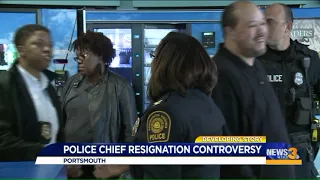 Former Portsmouth Chief of Police says resignation was forced, racially motivated