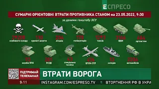 Втрати ворога | 89 день війни в Україні