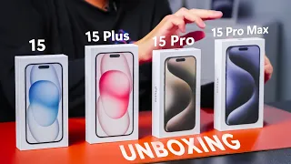 iPhone 15 Series Unboxing - What's New and Different?