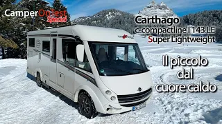 Carthago c-compactline I 143 LE: il motorhome compatto che non teme il freddo