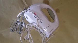 3D hand mixer repair-Overheating/ burning smell