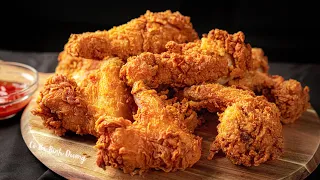 [ENG SUB] Làm GÀ RÁN siêu giòn NGON như tiệm KFC tại nhà, cực dễ | Fried Chicken KFC Secret