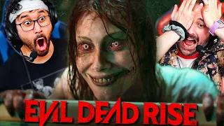 EVIL DEAD RISE (2023) MOVIE REACTION! FIRST TIME WATCHING!! Full Movie Review