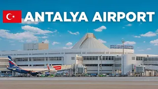 Is This What ANTALYA AIRPORT TURKEY Looks Like in 2022? 🇹🇷