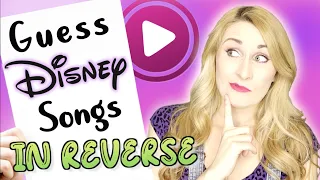 Guess the Disney song IN REVERSE! - Live Disney Quiz