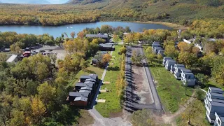 Камчатка, Паратунка, Голубая Лагуна, сентябрь 2021, съемка DJI Mini 2