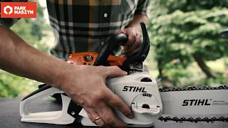 Jak zmontować pilarkę Stihl z szybkim napinaczem