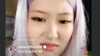 Rosé being wholesome during her live (feat. Hyeri) [ENG SUB]