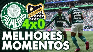 BI CAMPEÃO! PALMEIRAS 4 X 0 ÁGUA SANTA | MELHORES MOMENTOS DO PAULISTÃO 2023