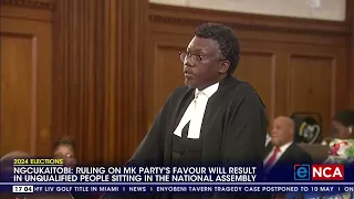 2024 Elections | Defence lawyer says Zuma is unqualified to sit in the national assembly