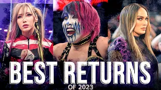 WWE Women’s Best Returns of 2023