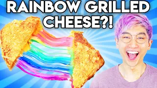 Can You Guess The Price Of These RAINBOW FOOD GADGETS!? (GAME)
