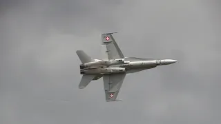 Cosford 2019, Swiss Air Force F/A-18 Hornet. Best fighter demo in Europe??